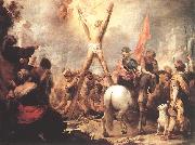 MURILLO, Bartolome Esteban The Martyrdom of St Andrew g Sweden oil painting reproduction